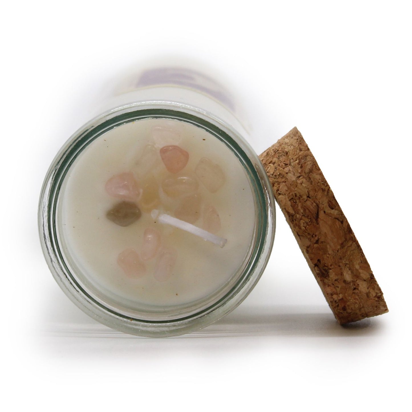 Magic Spell Candle – Love | Rose Quartz & Jasmine
