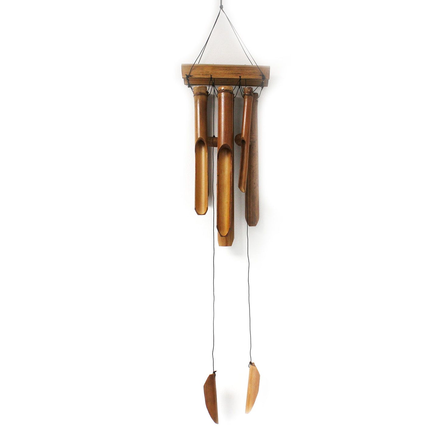 6 Large Tube Bamboo Wind Chime – Natural Finish | Deep Melodic Garden Chime