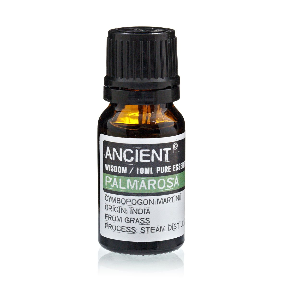 10ml Palmarosa Essential Oil – Cymbopogon Martinii | Steam Distilled India