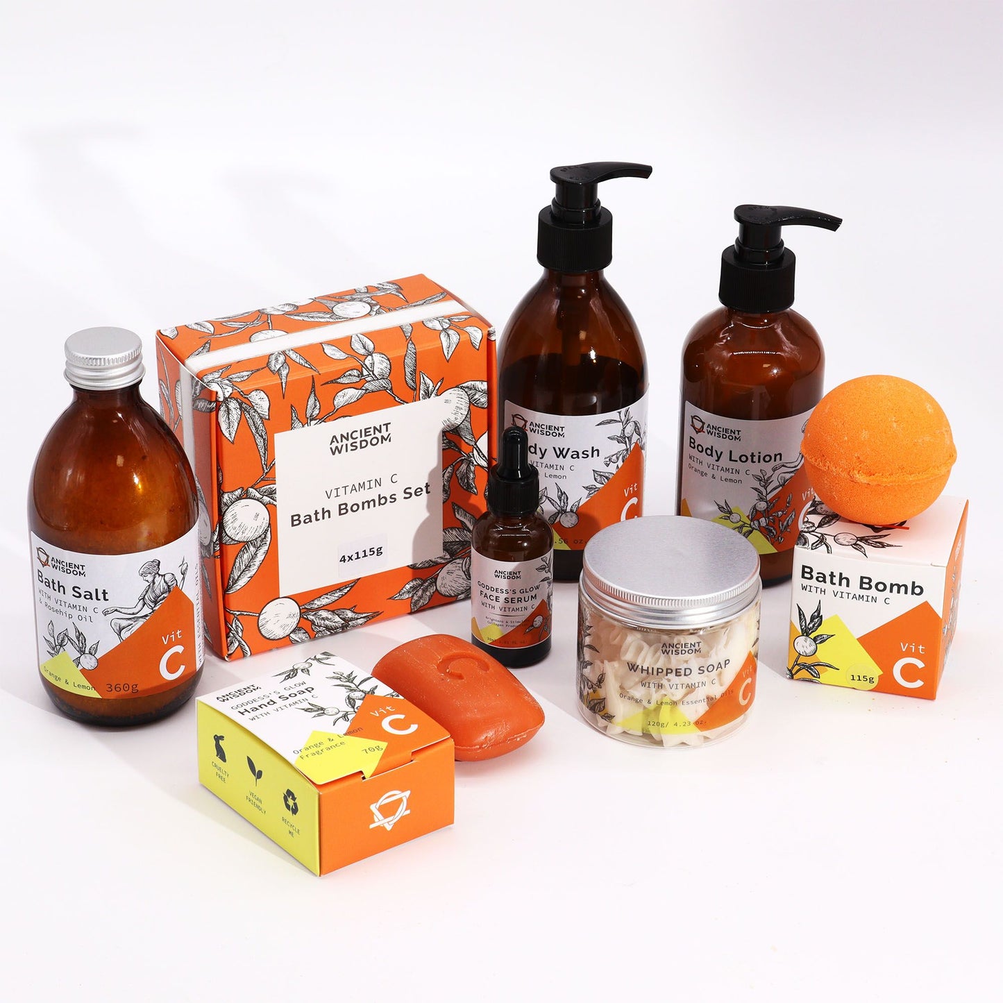 Vitamin C Bath Salt – Feel Like an Ancient Goddess