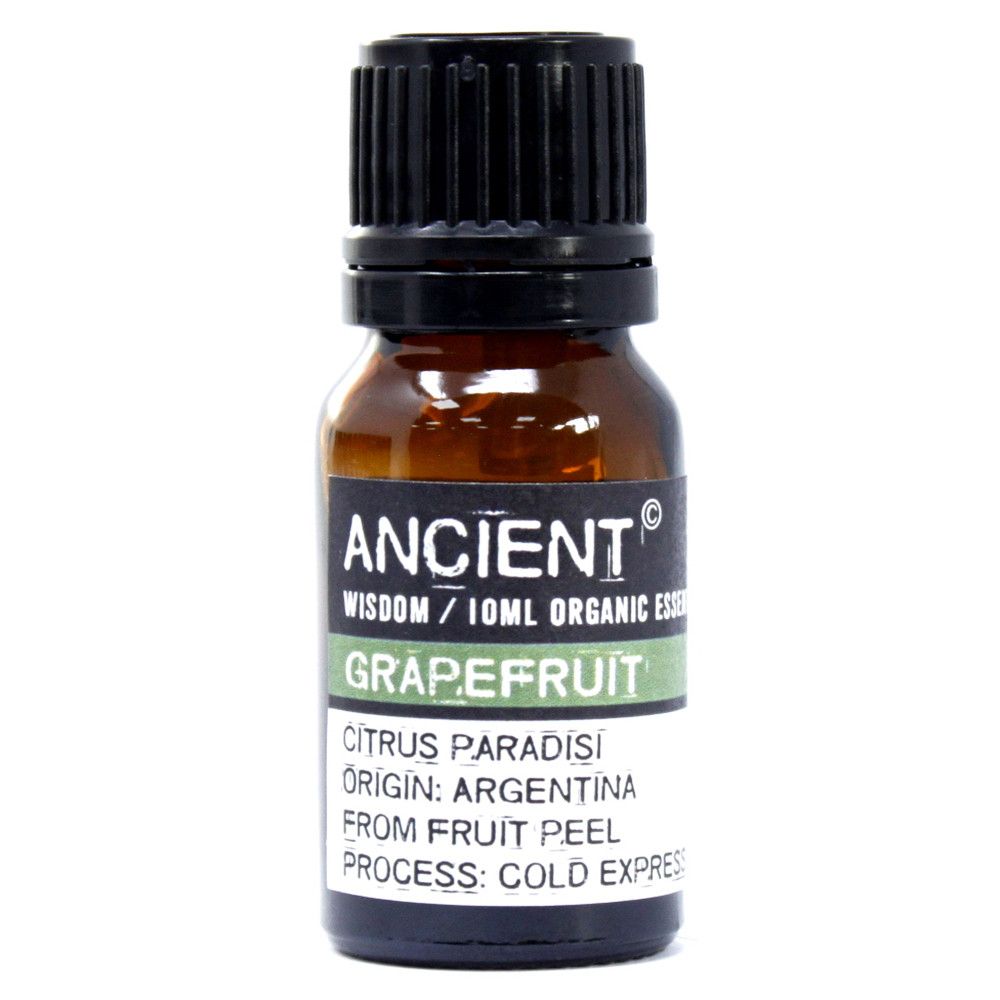 Grapefruit Organic Essential Oil 10ml – Citrus Paradisi | Cold Expressed Argentina