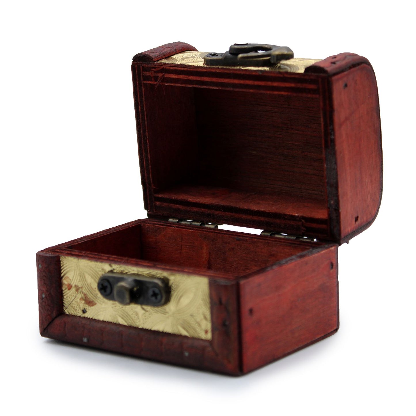 Gold Mini Colonial Vintage Trinket Box