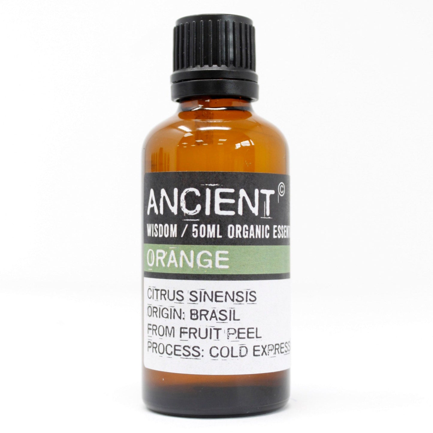 50ml Sweet Orange Organic Essential Oil – Citrus Sinensis | Cold Pressed Brazil