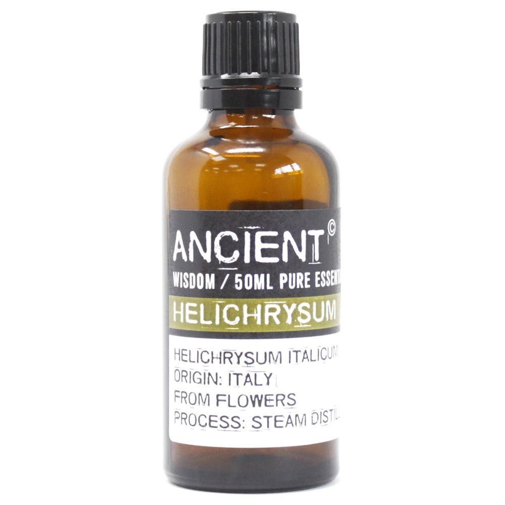Helichrysum Essential Oil 50ml – Helichrysum Italicum | Steam Distilled Italy