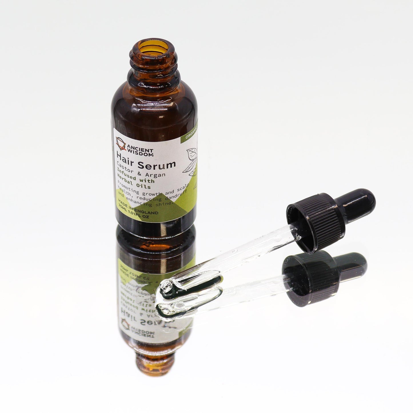 Organic Hair Serum 30ml – Herbal Blend