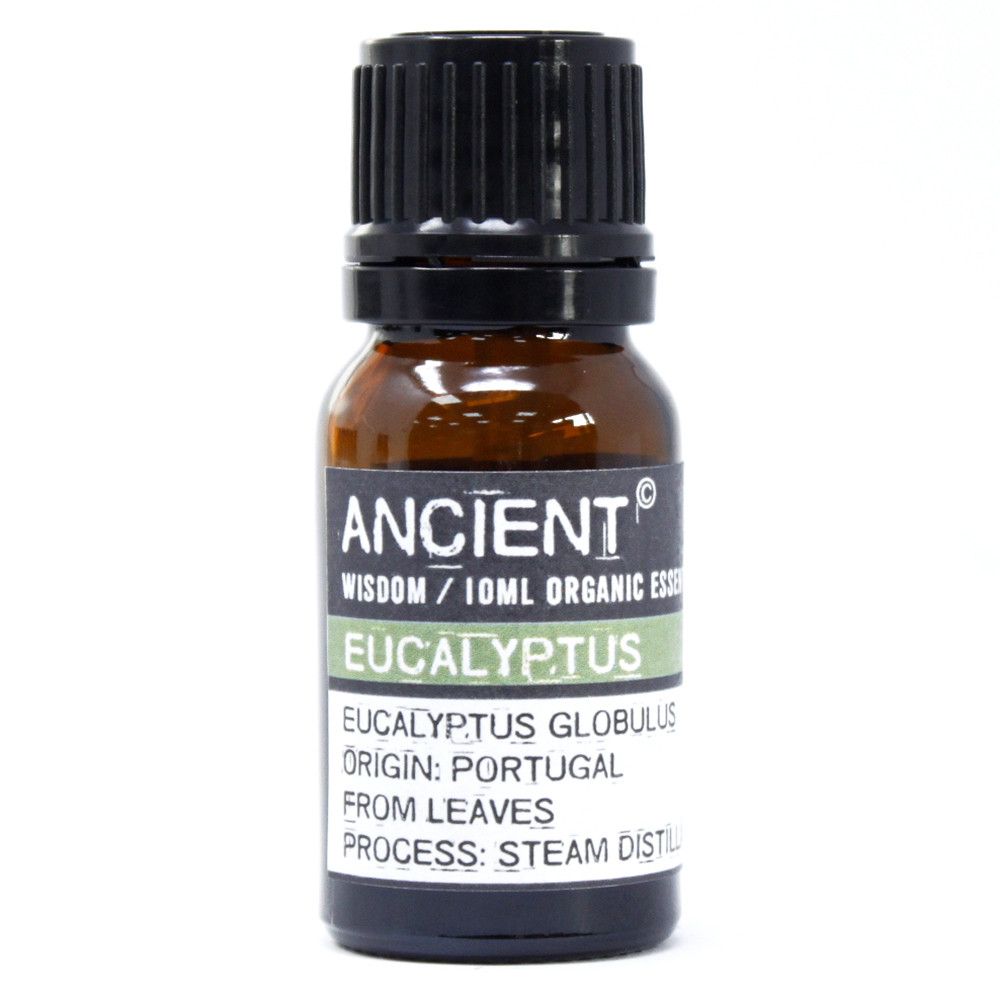 Eucalyptus Organic Essential Oil 10ml – Eucalyptus Globulus | Steam Distilled Portugal