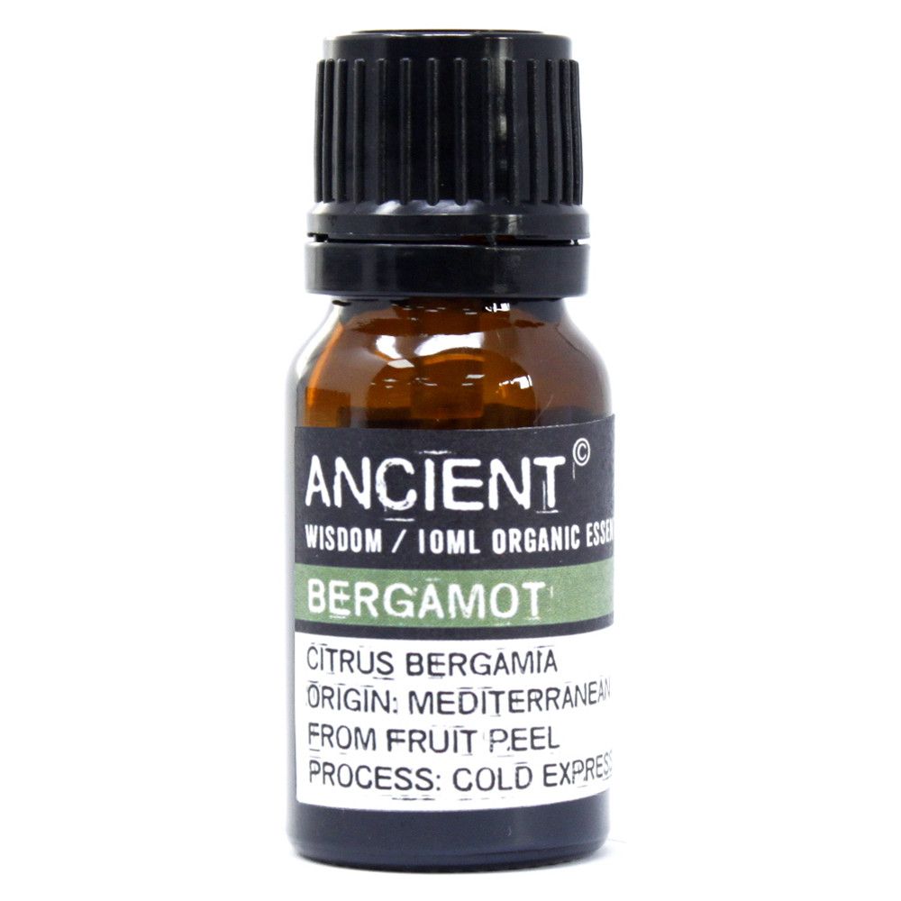 Bergamot Organic Essential Oil 10ml – Citrus Bergamia | Cold Pressed Mediterranean