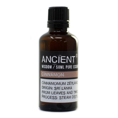 50ml Cinnamon Leaf Essential Oil – Cinnamomum Zeylanicum | Steam Distilled Sri Lanka