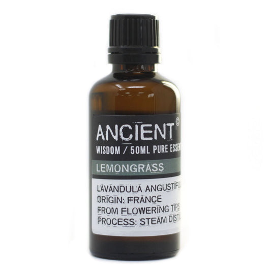 50ml Lemongrass Essential Oil – Cymbopogon Citratus | Steam Distilled Guatemala