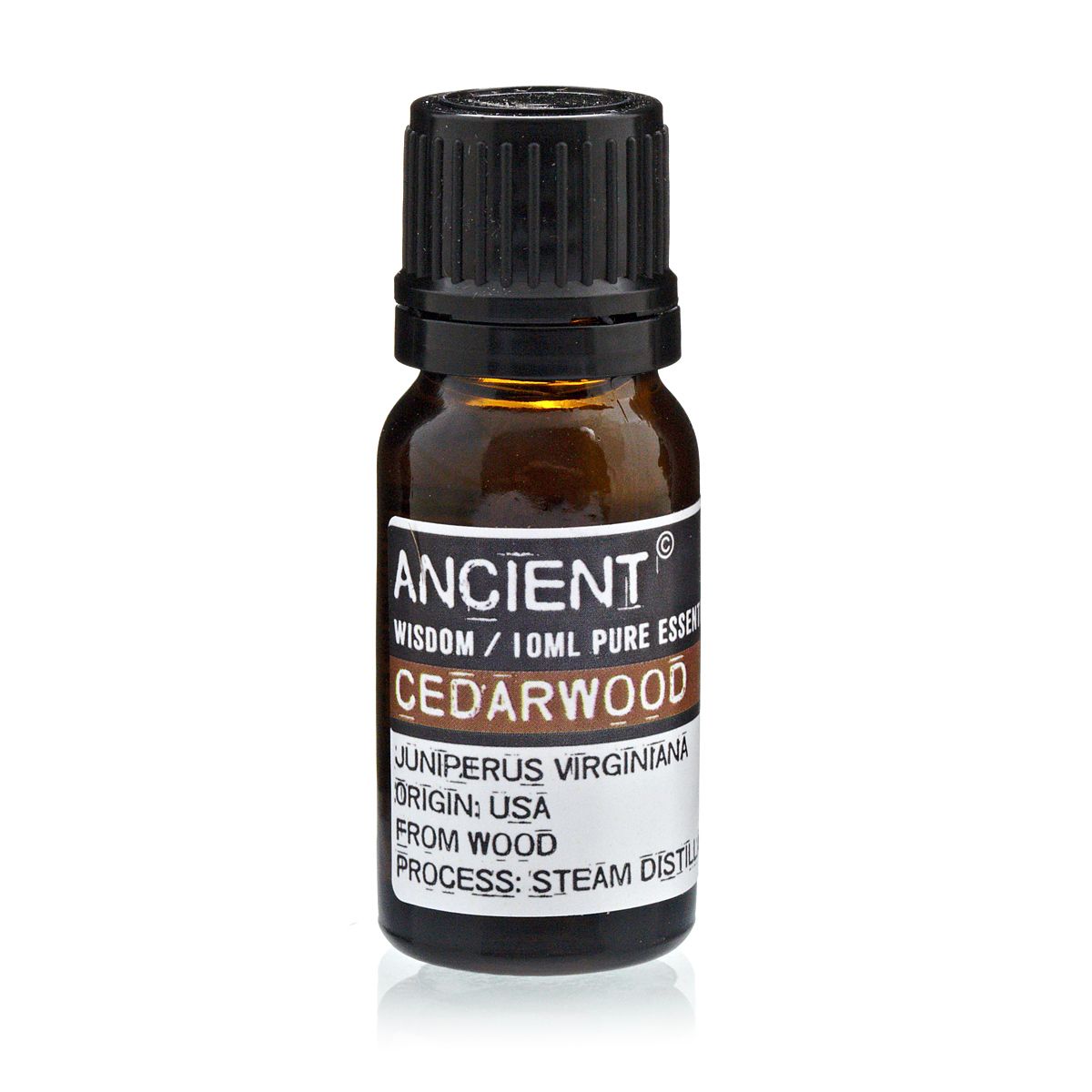 10ml Cedarwood Virginian Essential Oil – Juniperus Virginiana | Steam Distilled USA