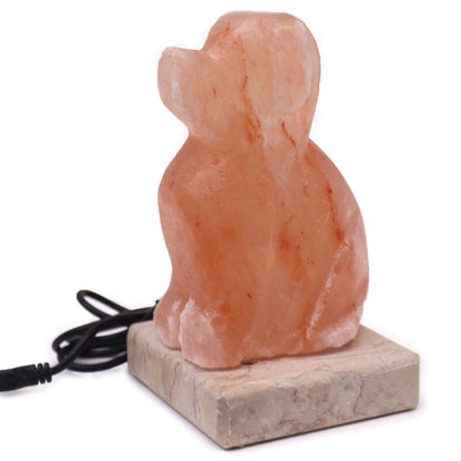 USB Himalayan Salt Lamp – Dog | Random Colour Selection