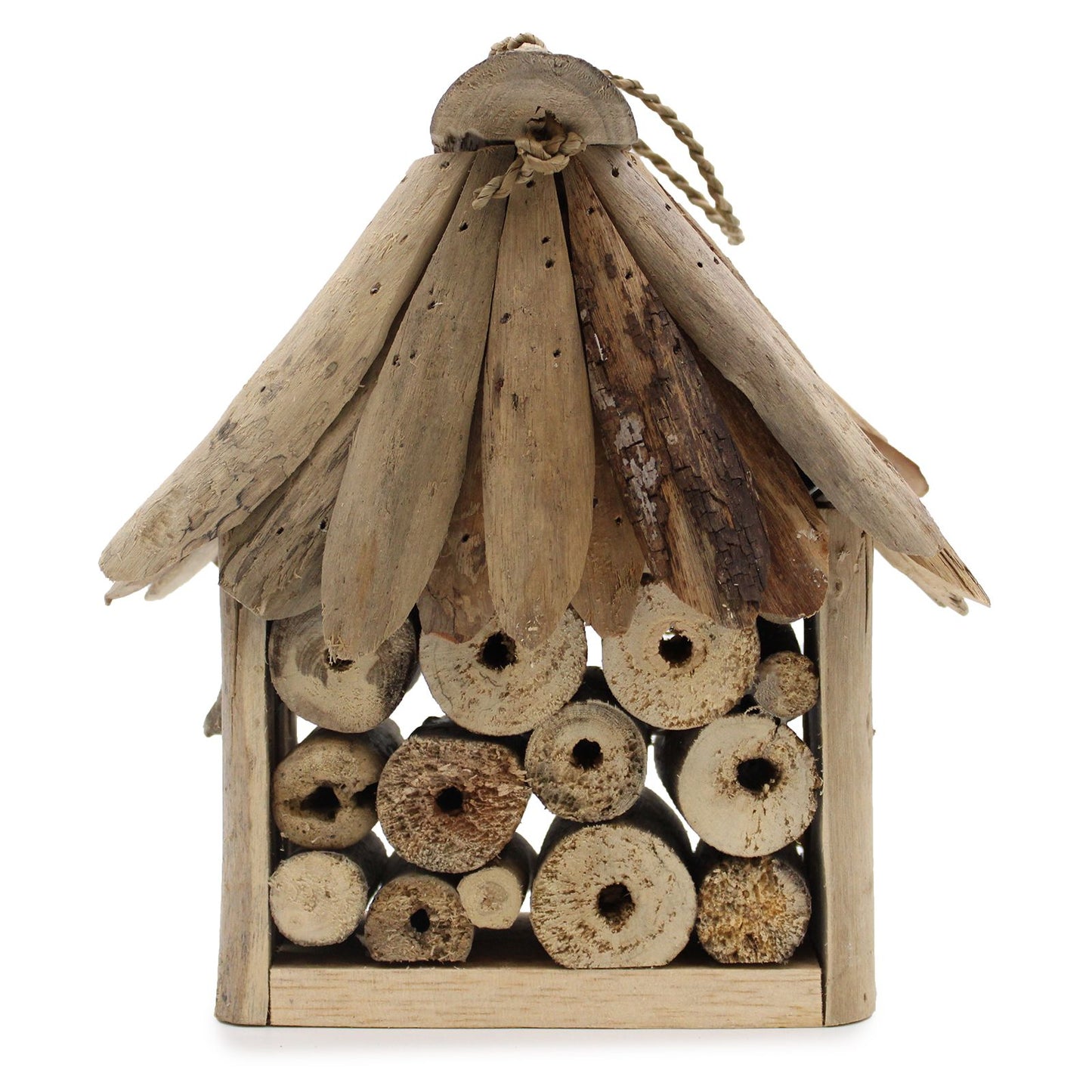 Driftwood Bee & Insect Box – Recycled Driftwood Garden House