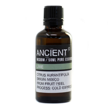 50ml Lime Essential Oil – Citrus Aurantifolia | Cold Pressed Mexico