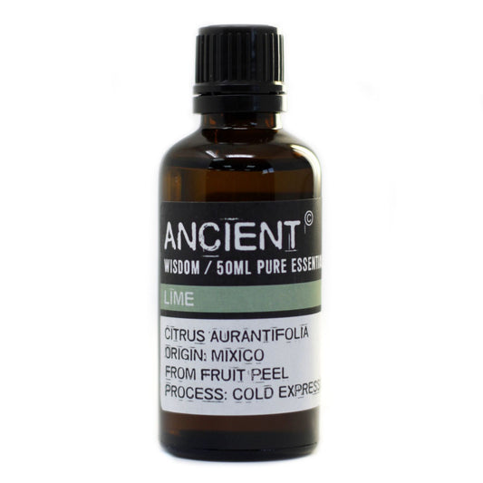 50ml Lime Essential Oil – Citrus Aurantifolia | Cold Pressed Mexico