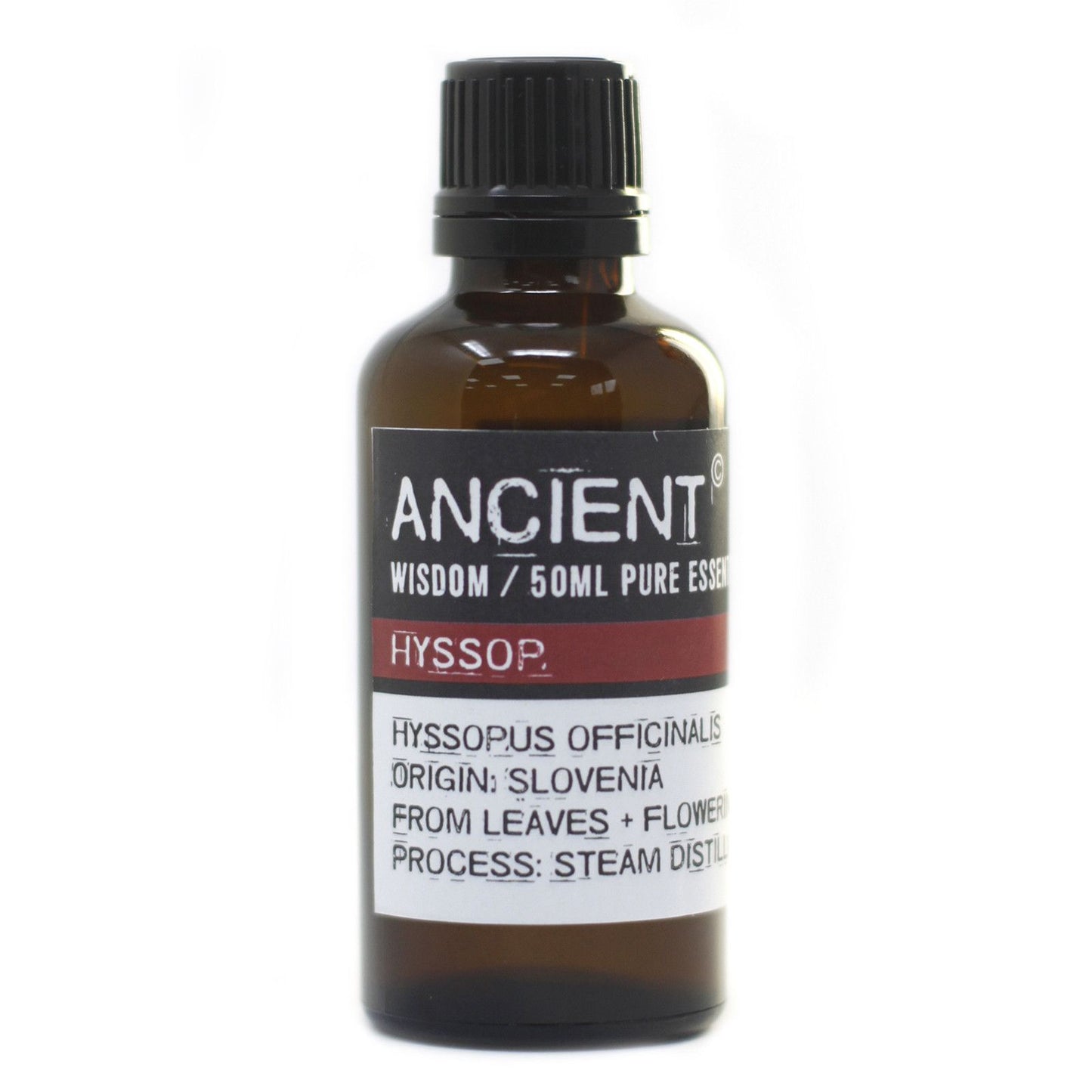 50ml Hyssop Essential Oil – Hyssopus Officinalis | Steam Distilled Slovenia
