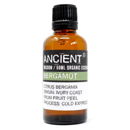 50ml Bergamot Organic Essential Oil – Citrus Bergamia | Cold Pressed Ivory Coast