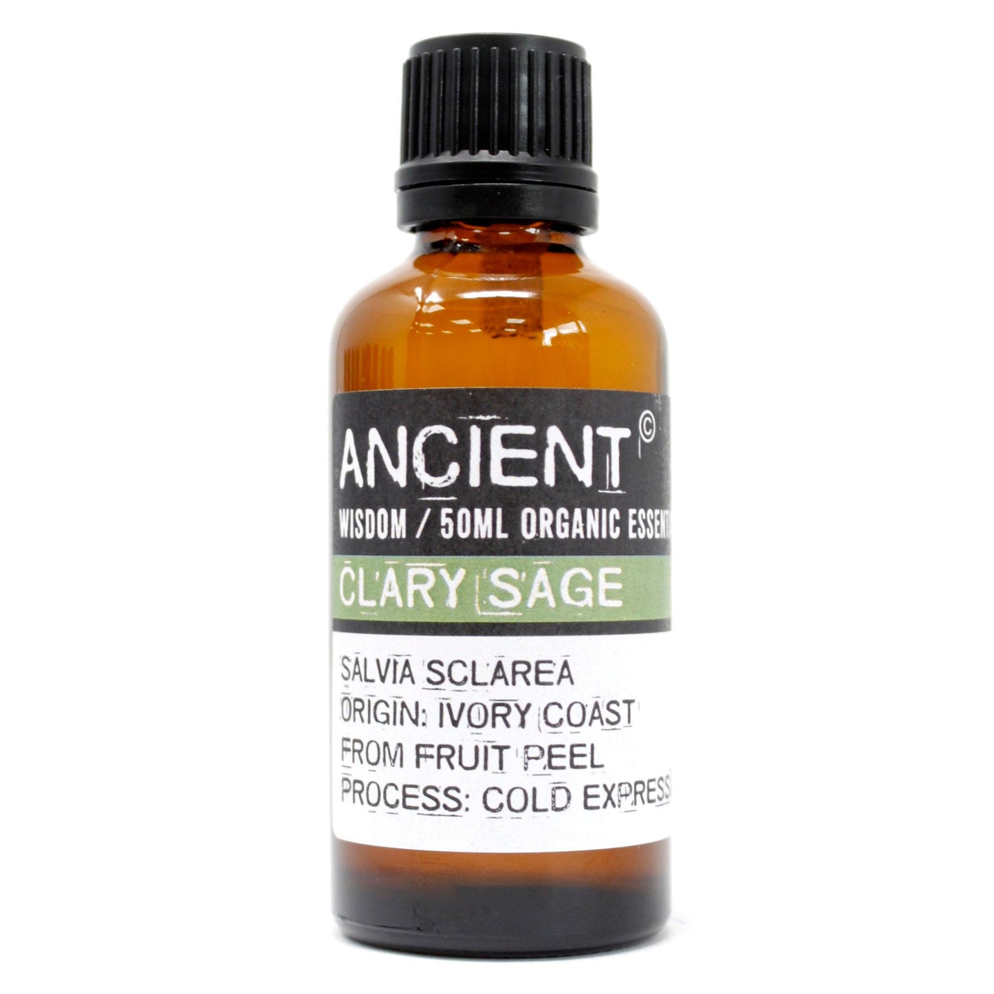 50ml Clary Sage Organic Essential Oil – Salvia Sclarea | Steam Distilled Hungary