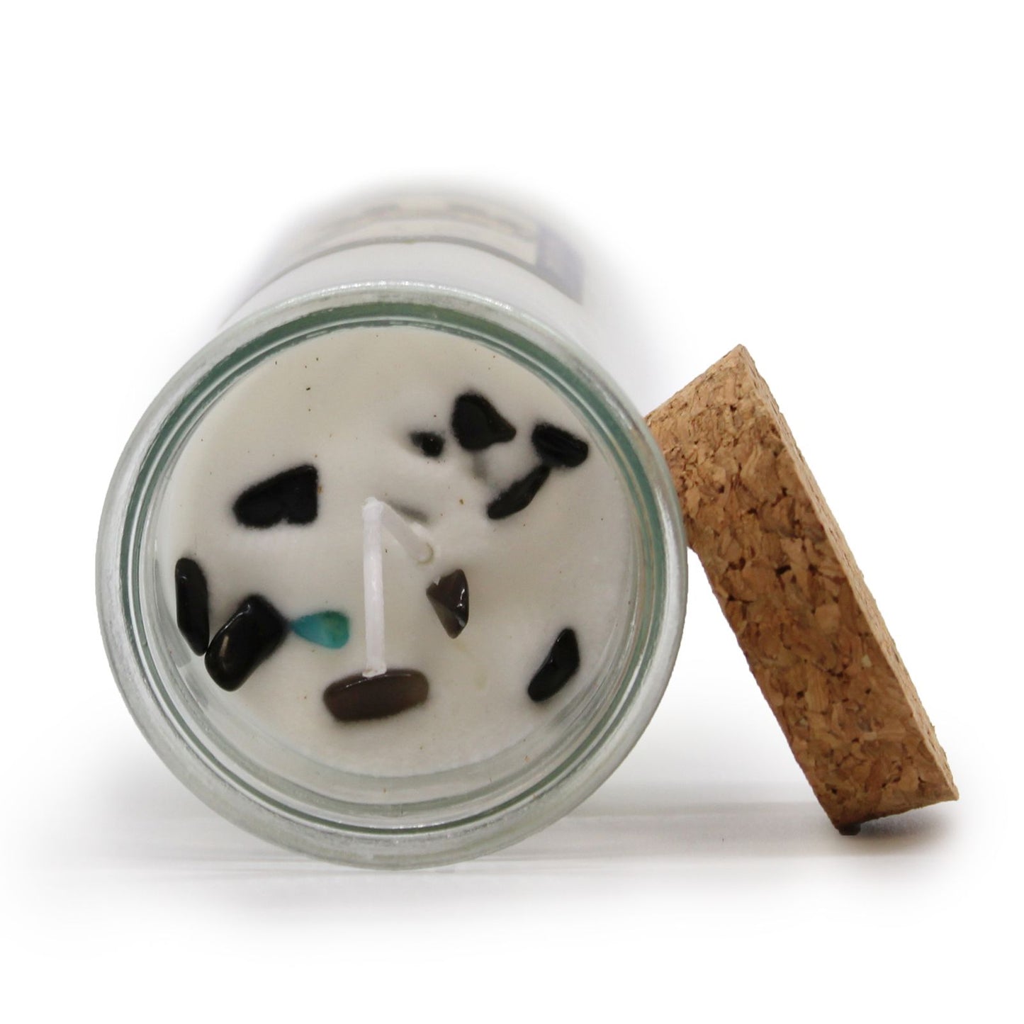 Magic Spell Candle – Luck | Black Agate & Liquorice