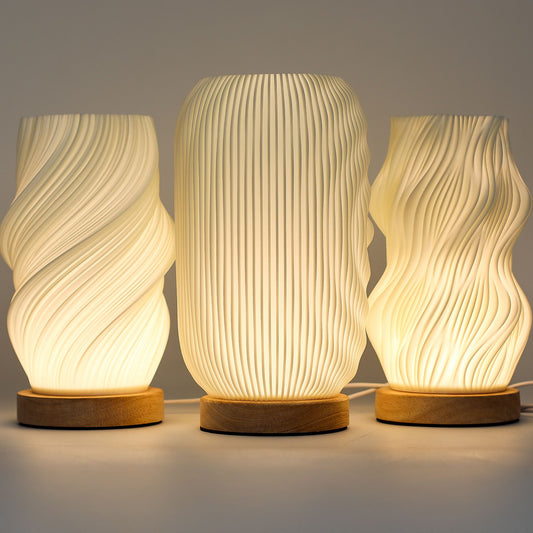Cloud Twisted New Wave Lamp – USB | 3 Brightness Settings