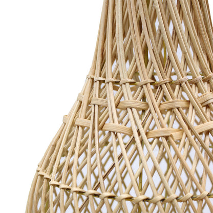 Rattan Table Lamp – Natural | H: 39cm x W: 24cm