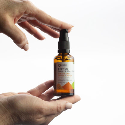 Organic Body Oil 50ml – Carrot & Orange
