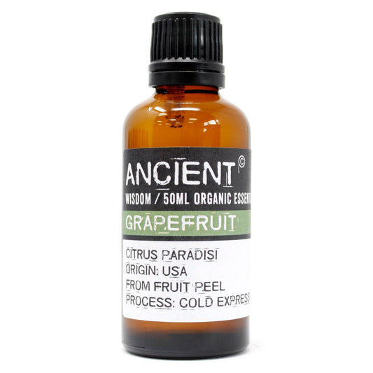 50ml Grapefruit Organic Essential Oil – Citrus Paradisi | Cold Pressed USA