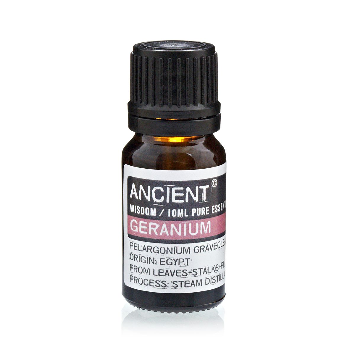 10ml Geranium Essential Oil (Egypt) – Pelargonium Graveolens | Steam Distilled Egypt