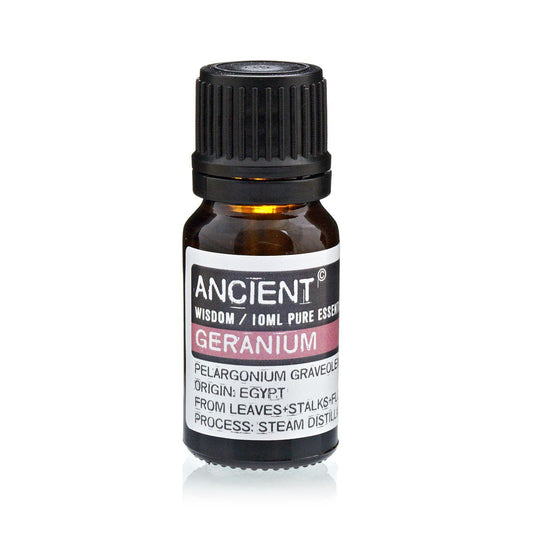 10ml Geranium Essential Oil (Egypt) – Pelargonium Graveolens | Steam Distilled Egypt