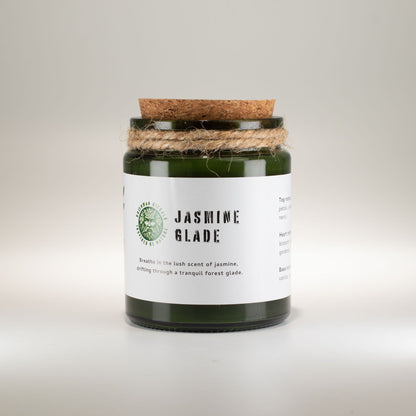 Greenman Rituals Woodwick Soy Candle – Jasmine Glade