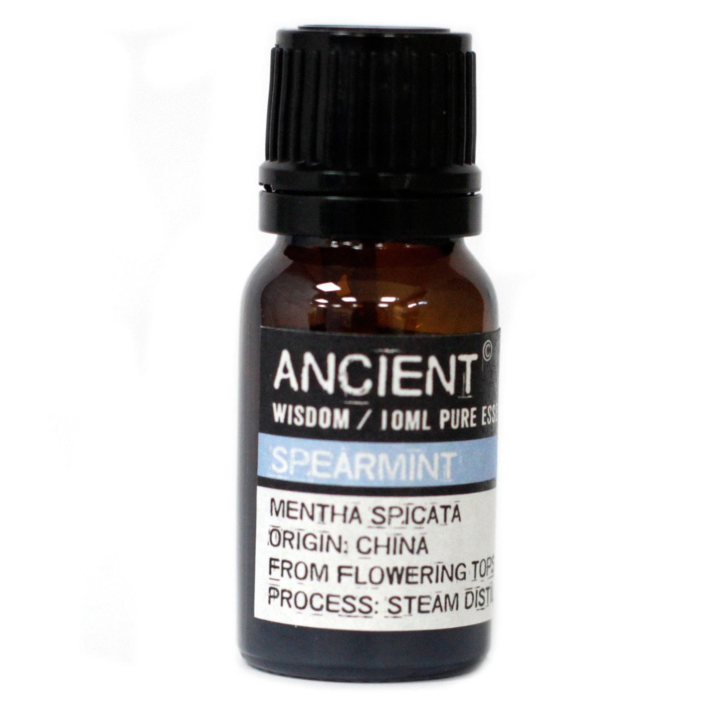 10ml Spearmint Essential Oil – Mentha Spicata | High Grade 60% Carvone | Steam Distilled