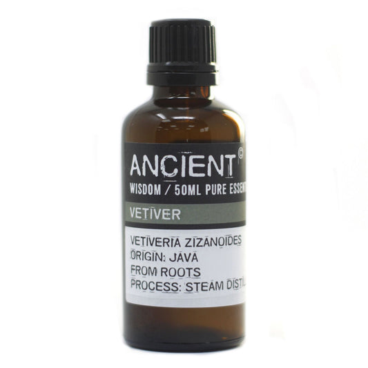 50ml Vetiver Essential Oil – Vetiveria Zizanioides | Steam Distilled Java