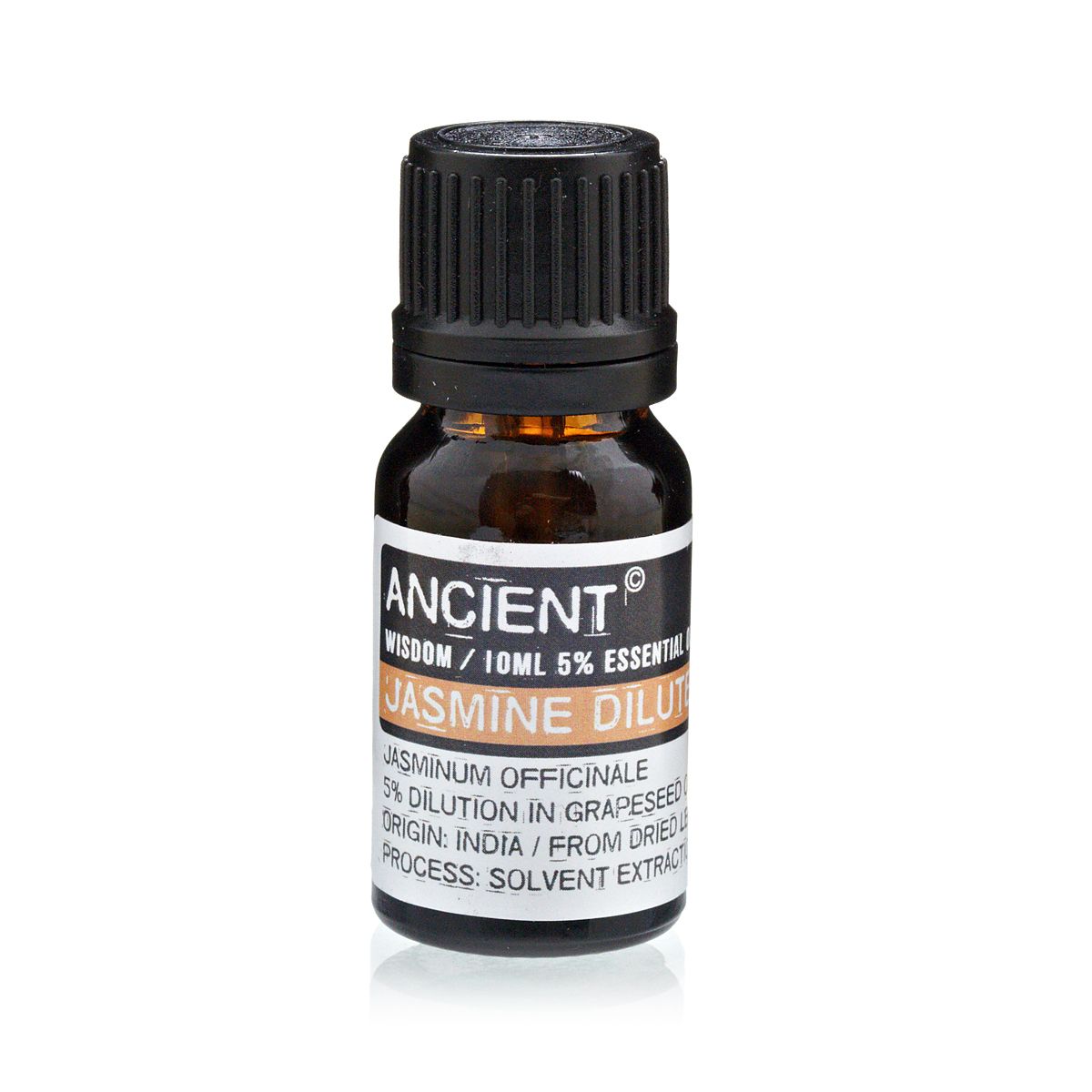 10ml Jasmine Essential Oil (Dilute) – Jasminum Officinale | 5% in Grapeseed Oil | India
