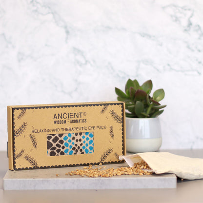 Lavender Natural Cotton & Juco Eye Pillow in Gift Box – Blue Viper