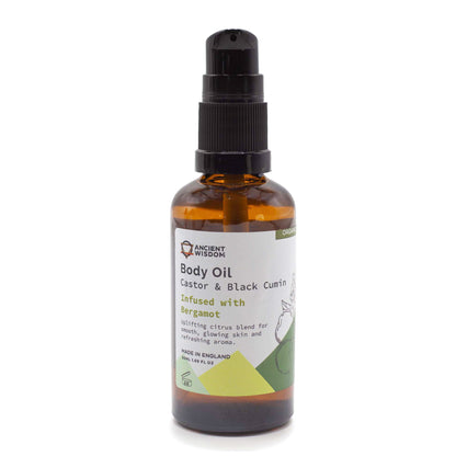 Organic Body Oil 50ml – Bergamot