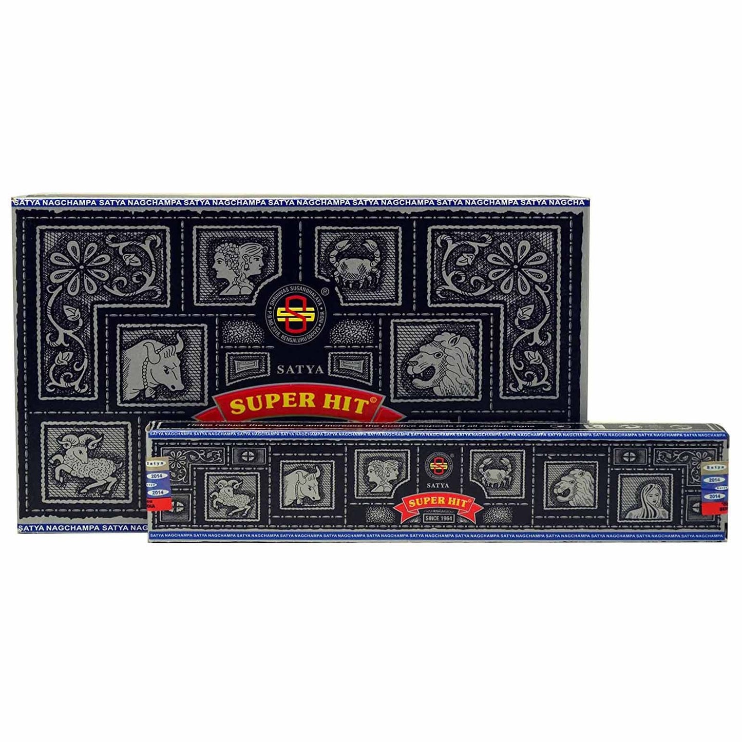 Satya Super Hit Incense Sticks 15g – Sweet Floral Masala Blend | Hand-Rolled India