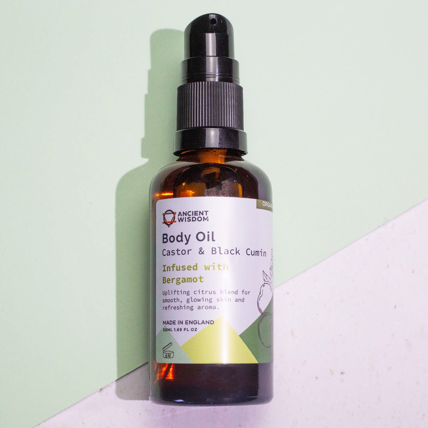 Organic Body Oil 50ml – Bergamot
