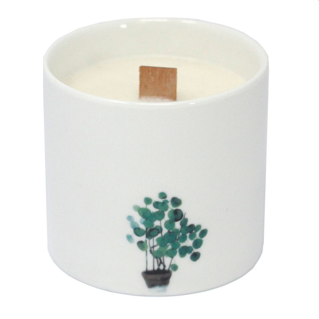 Large Botanical Soy Wax Candle – Victorian Peony