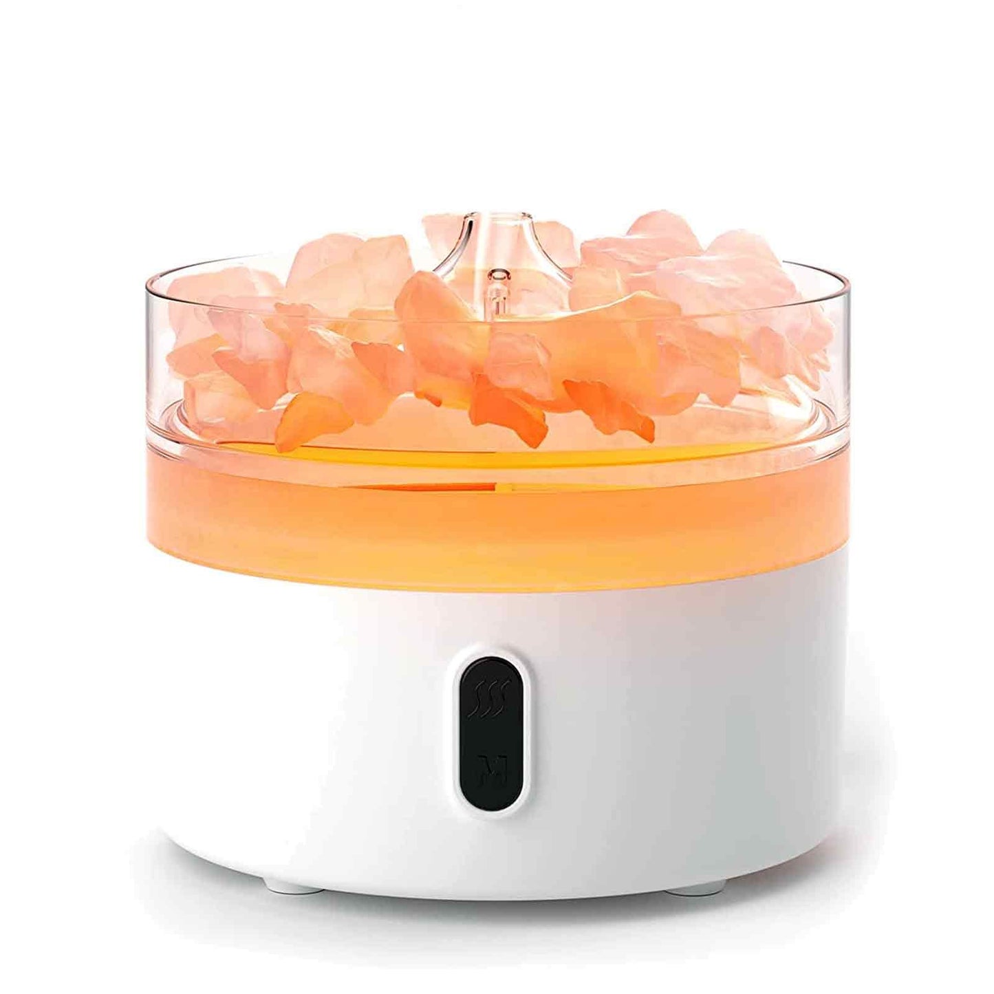 Himalayan Salt Aroma Diffuser & 12-Piece Essential Oil Bundle