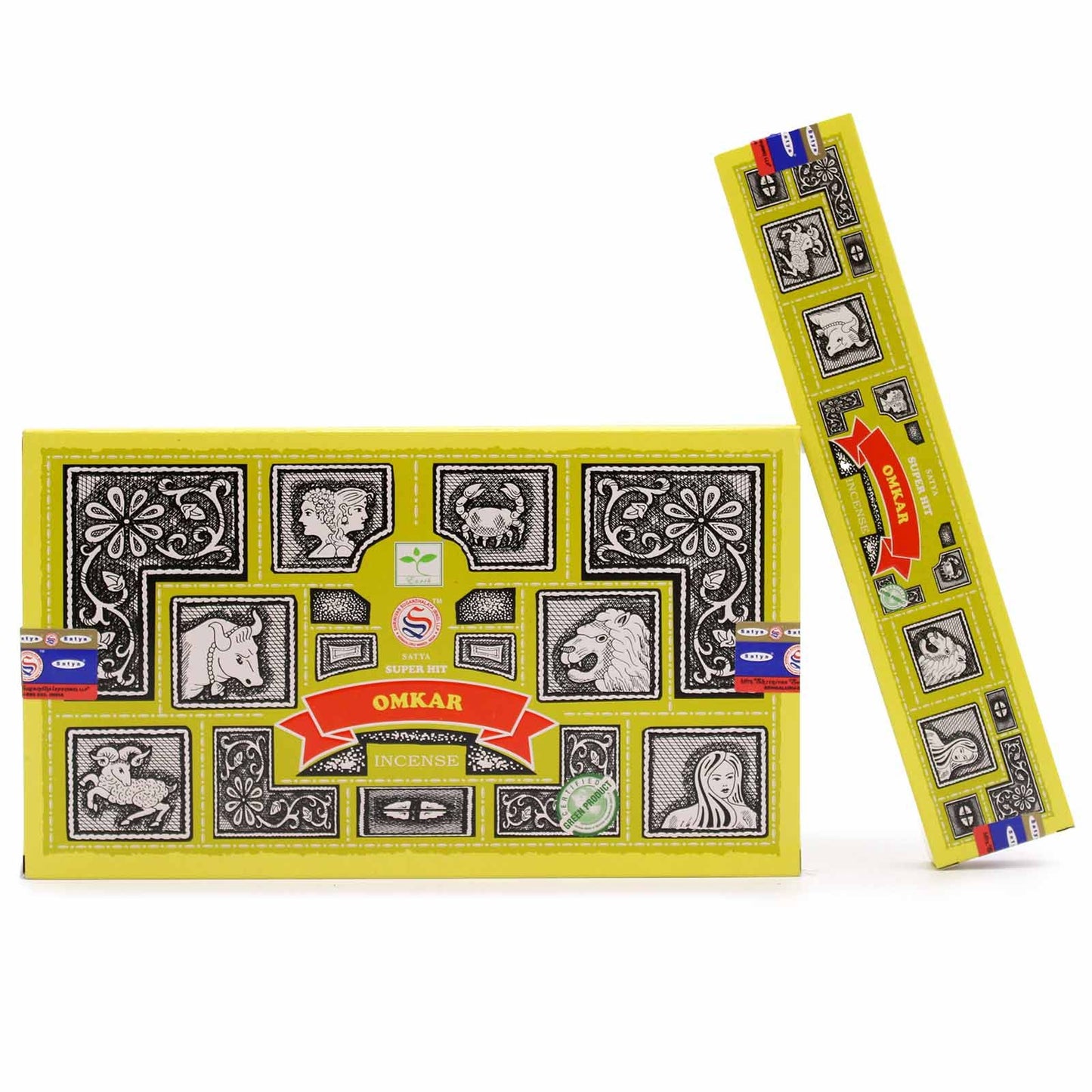 Satya Super Hit Omkar Incense Sticks 15g – Sacred & Uplifting Masala Blend