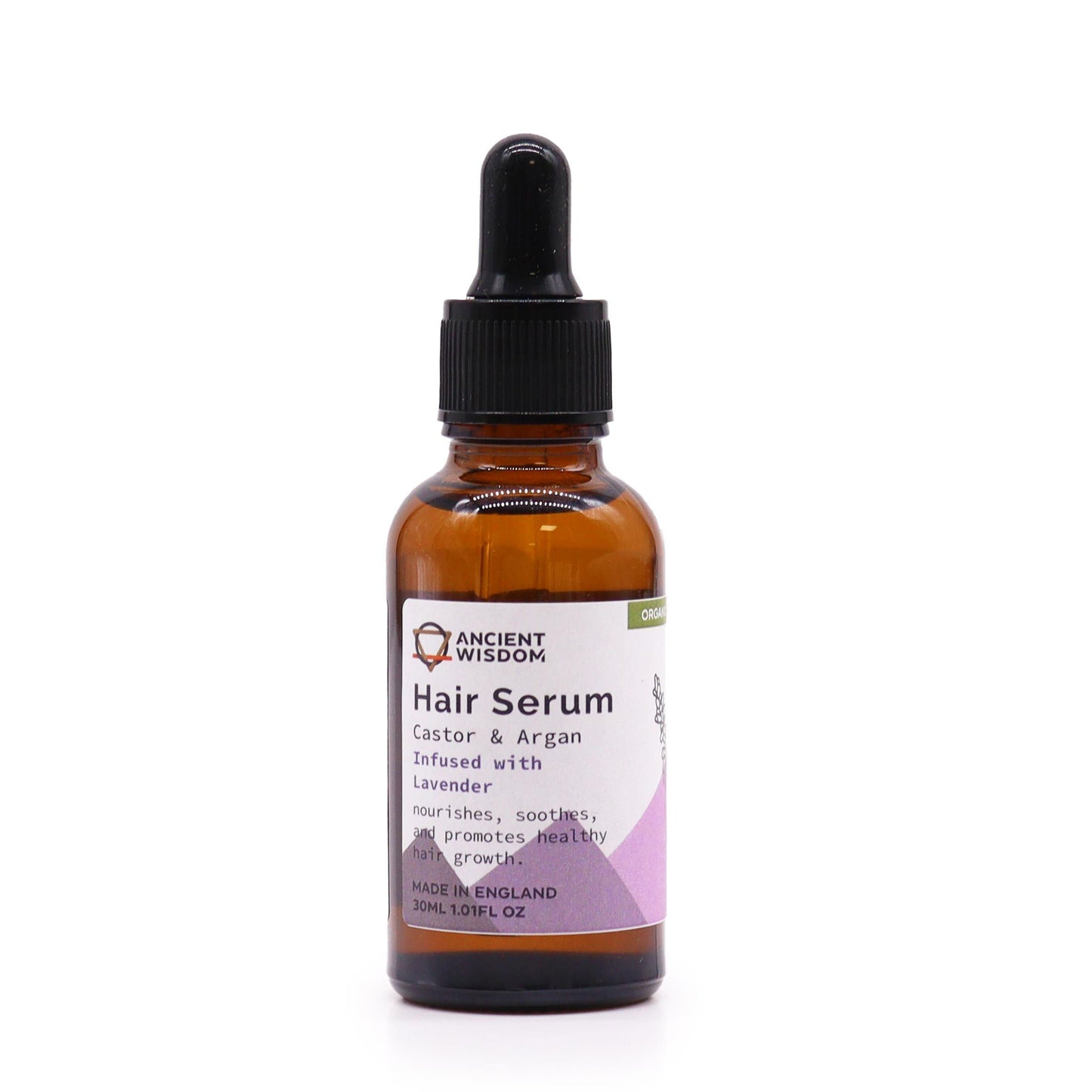 Organic Hair Serum 30ml – Lavender