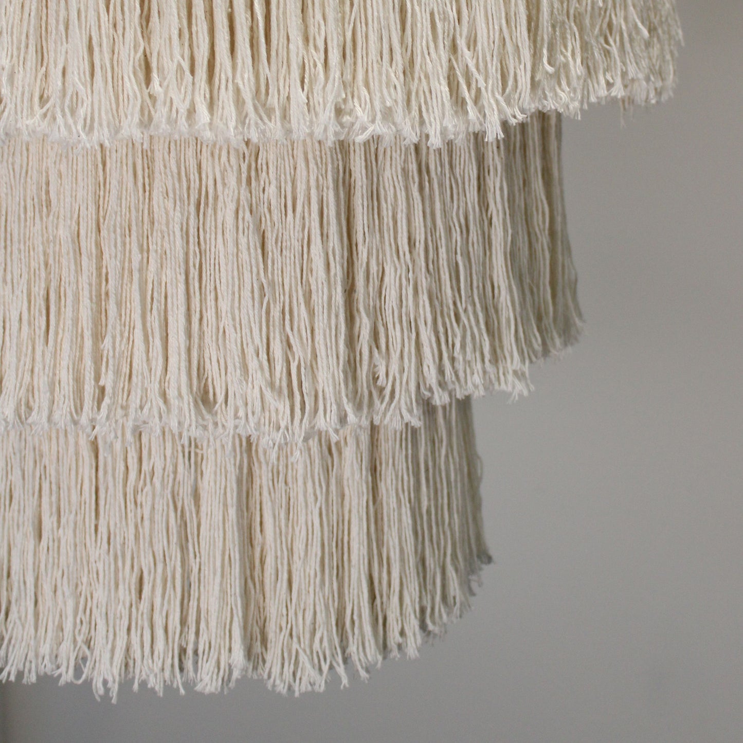Macrame Soft Chandelier – Natural