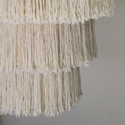 Macrame Soft Chandelier – Natural