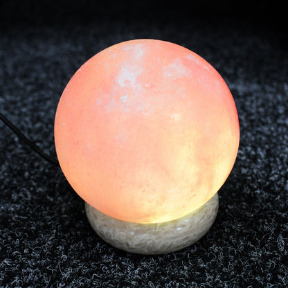 USB Himalayan Salt Lamp – Ball | 8cm | Single Lamp