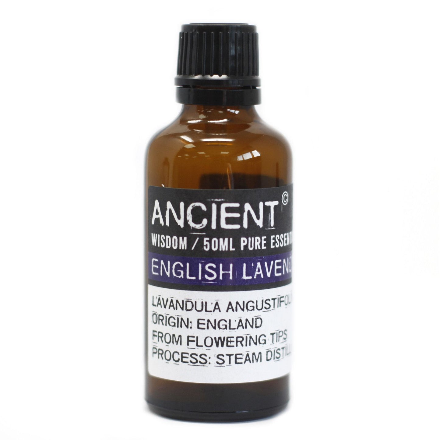 English Lavender Essential Oil 50ml – Lavandula Angustifolia | Steam Distilled England