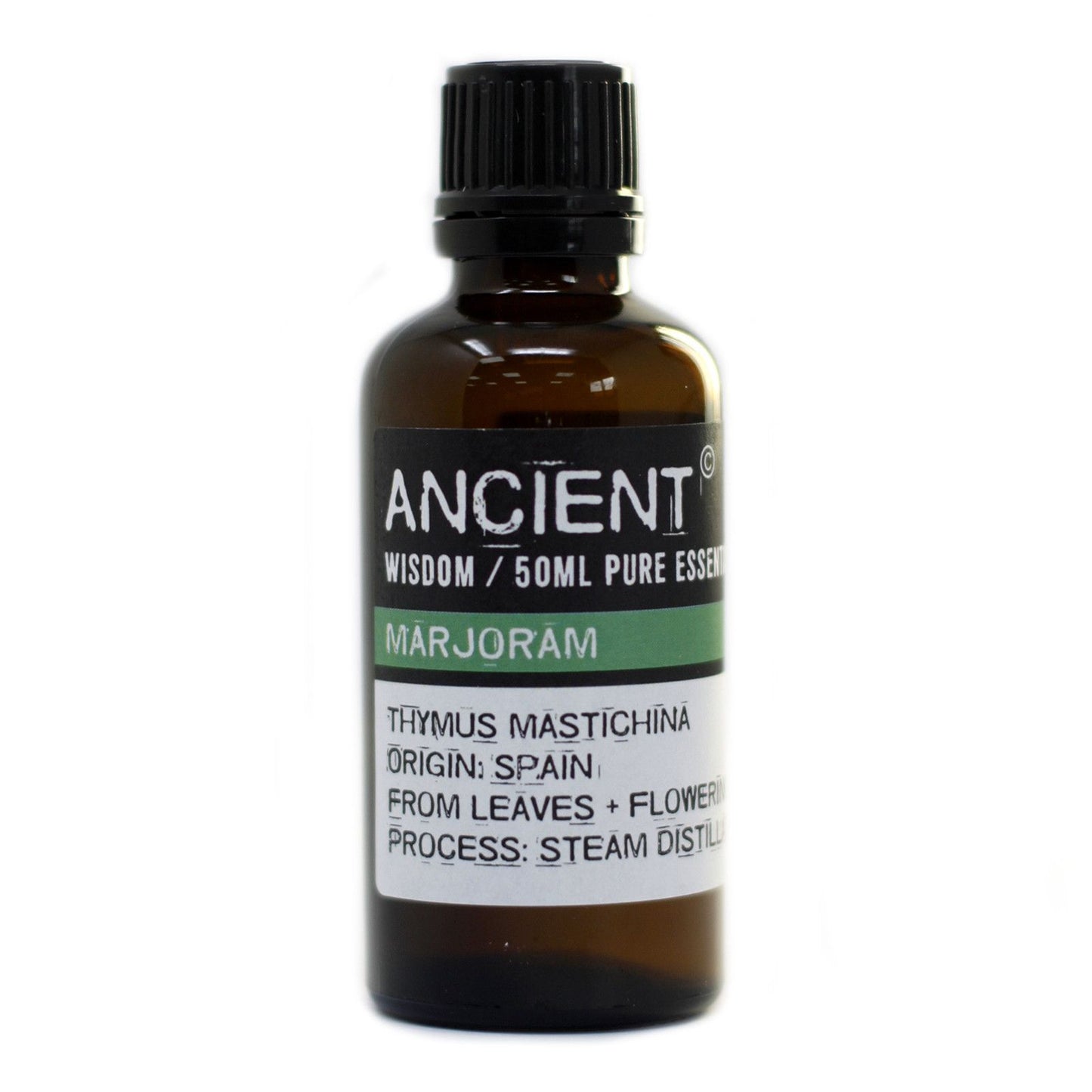 Marjoram Essential Oil 50ml – Thymus Mastichina | Steam Distilled Spain