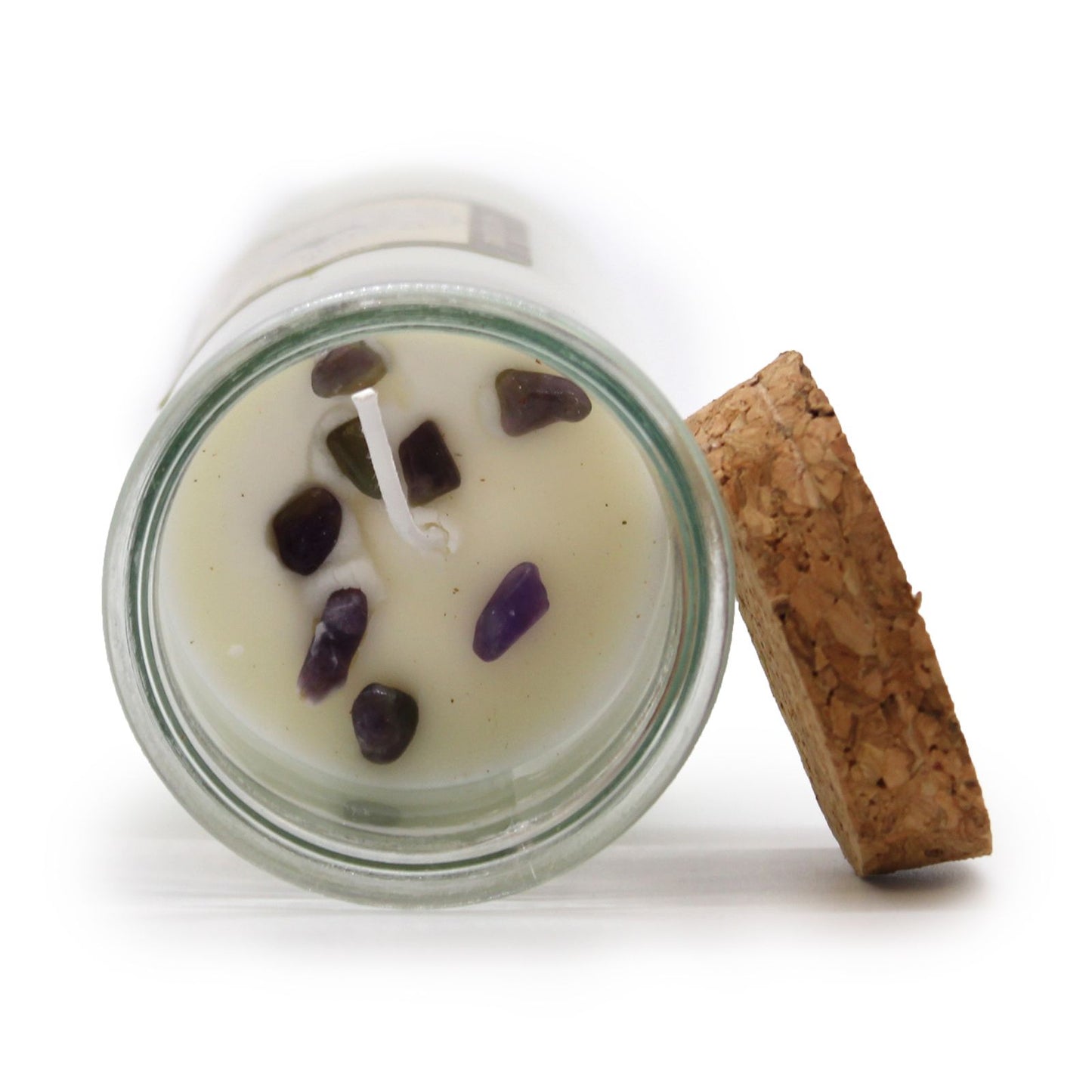Magic Spell Candle – Success | Amethyst, Lavender & Fennel