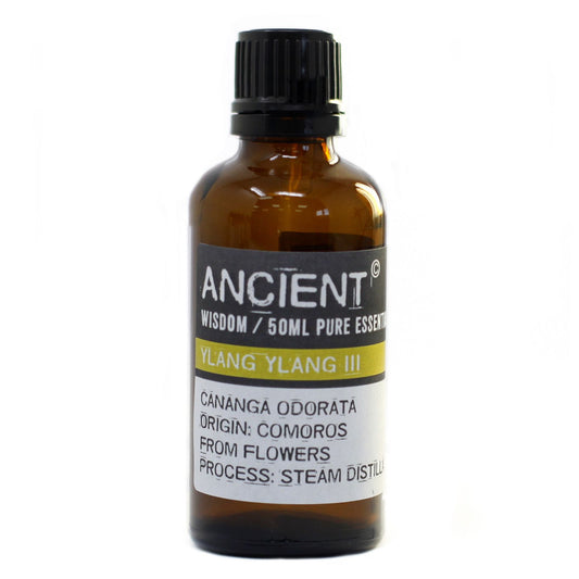 50ml Ylang Ylang III Essential Oil – Cananga Odorata | Steam Distilled Comoros