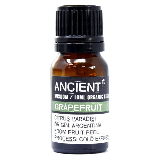 Grapefruit Organic Essential Oil 10ml – Citrus Paradisi | Cold Expressed Argentina