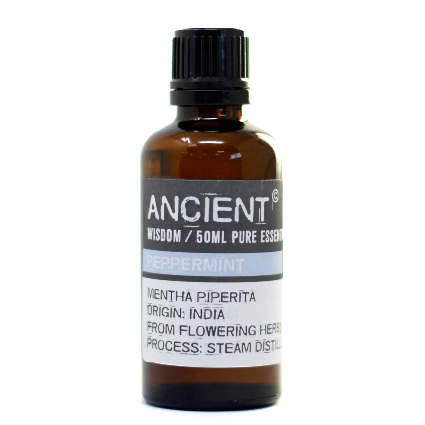 50ml Peppermint Essential Oil – Mentha Piperita | Steam Distilled India