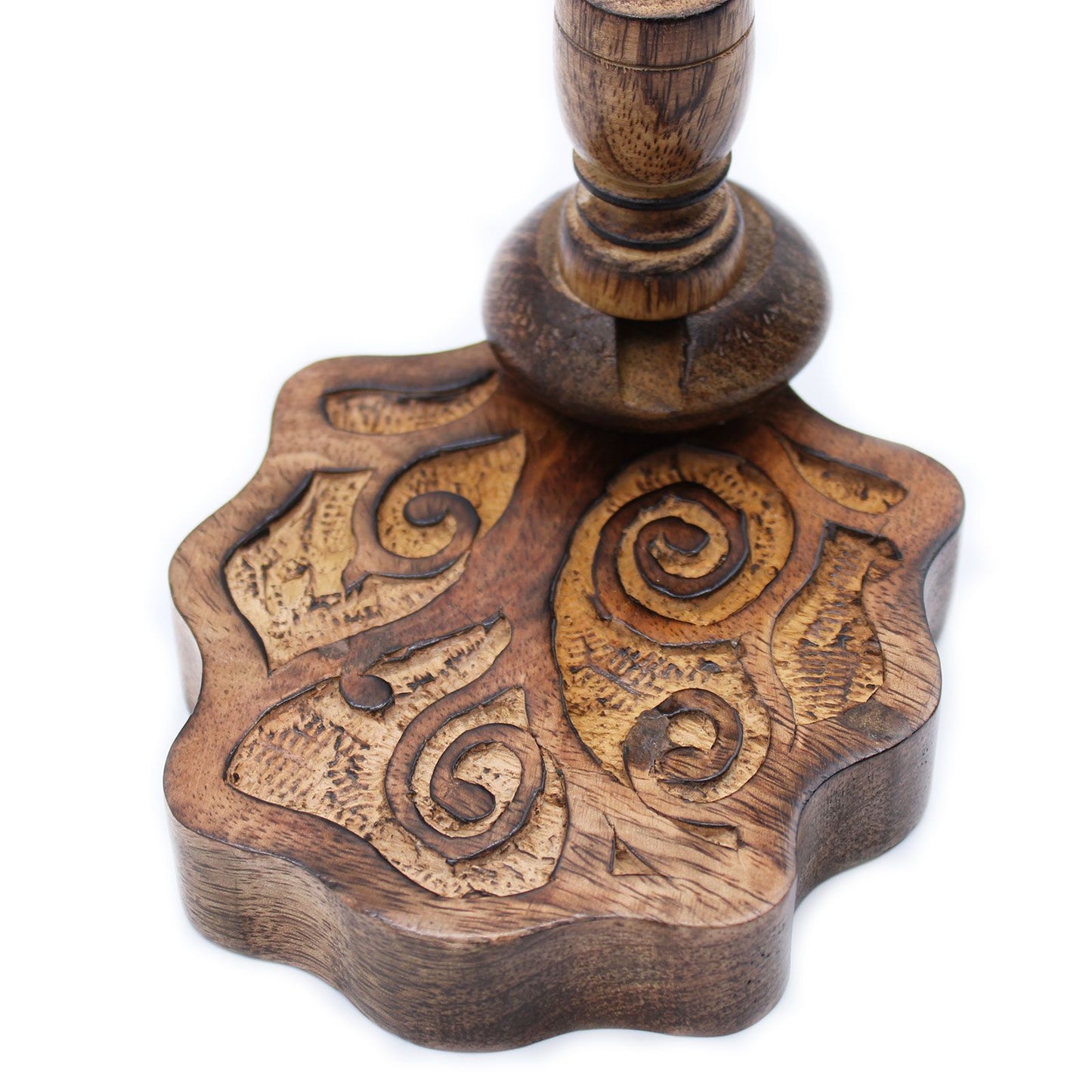 Sm Mango Wood Backflow Incense Burner - Tree of Life